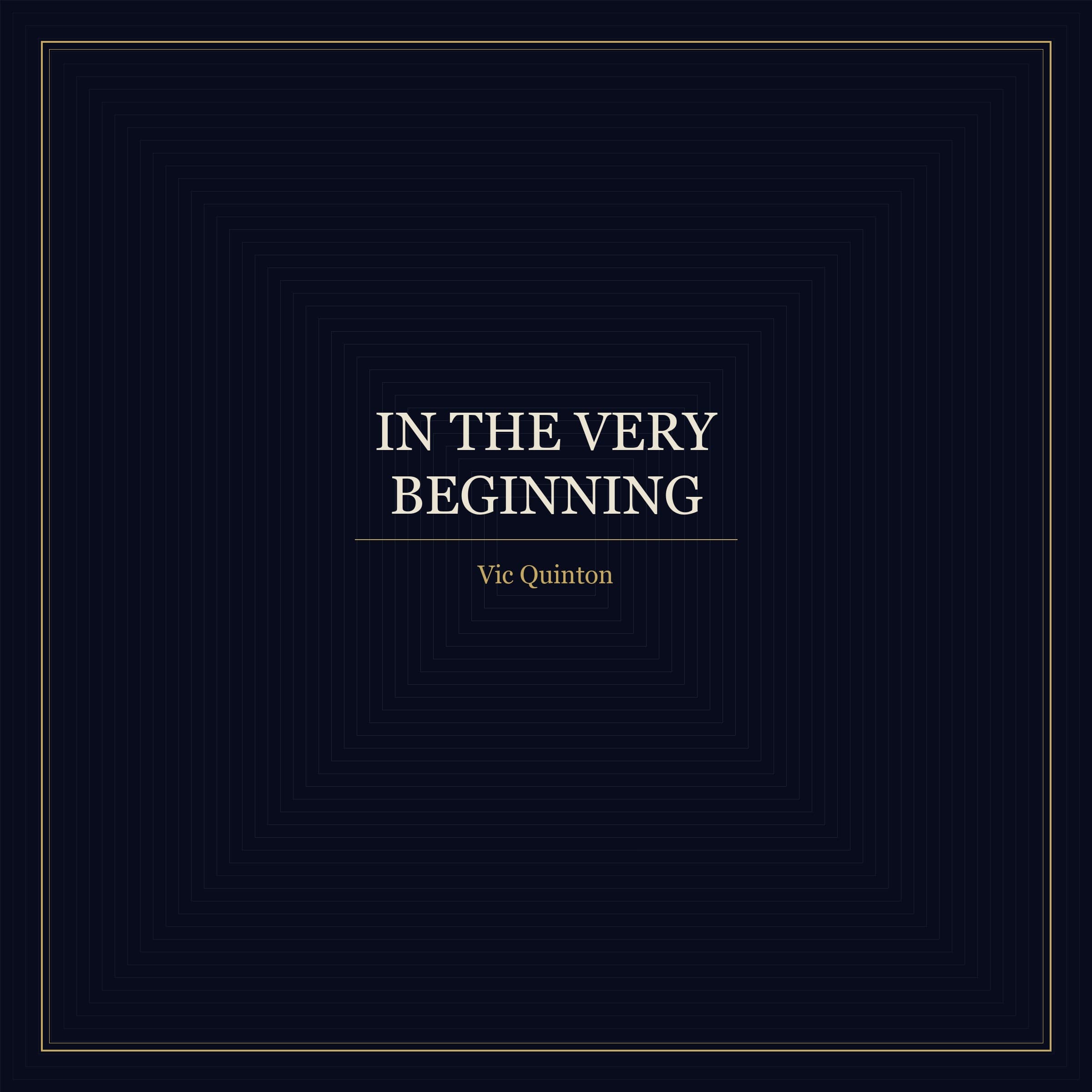 In the Very Beginning cover
